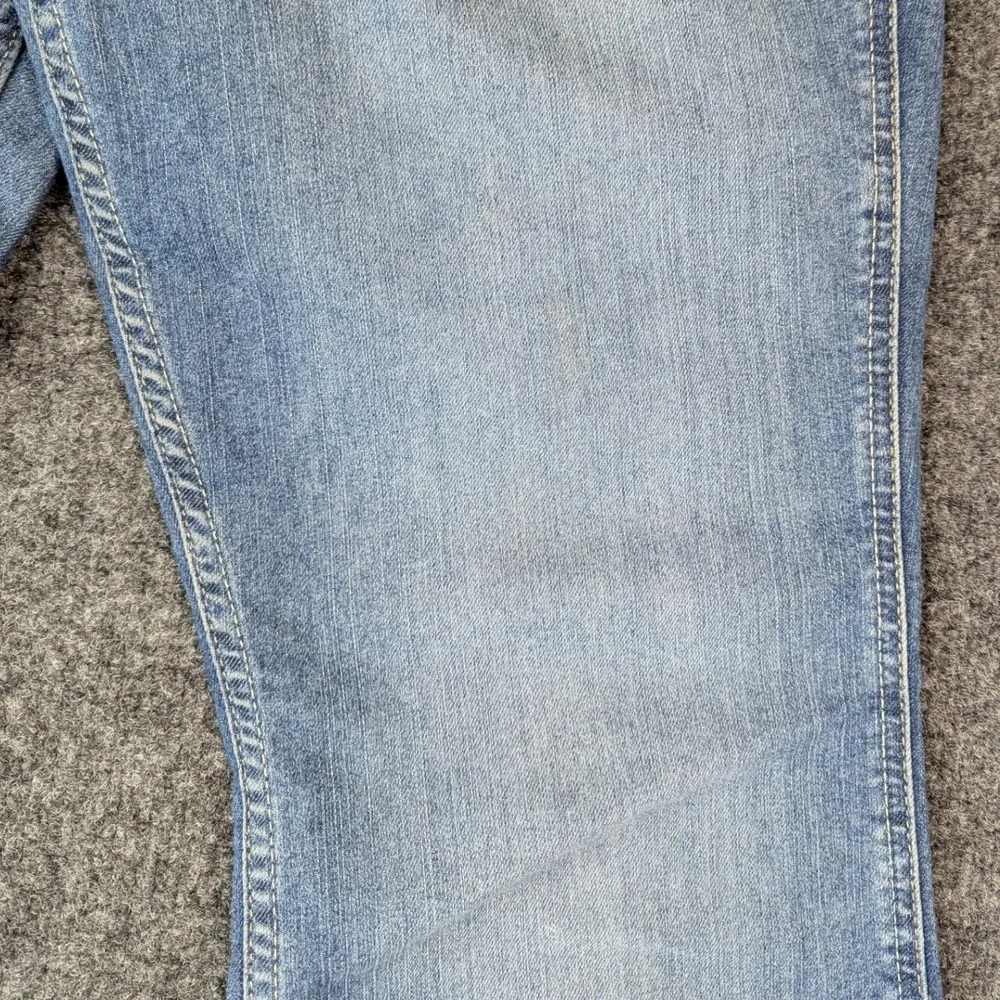 Ariat Rebar Mid Rise Boot Jeans Mens 32L Medium Wash Blue Denim Workwear